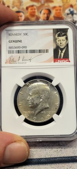 1965 Kennedy Half Dollar