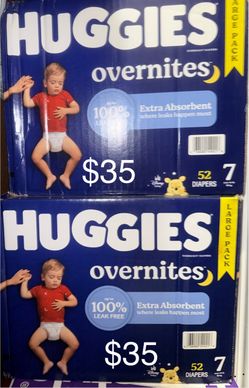 Huggies Overnites Size 7