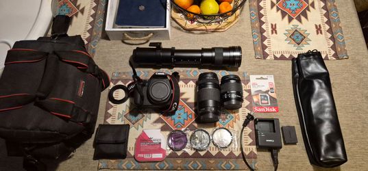Canon Rebel T7 w/ Lenses