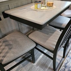 Rv Kitchen Table Set With Storage 