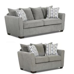 BRAND NEW MONTANA SOFA & LOVE SEAT 