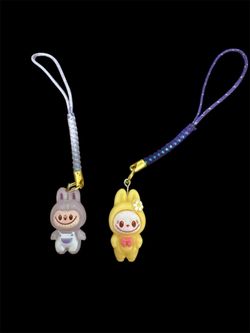 Labubu Earrings & Phone Charms