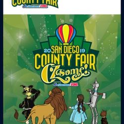 San Diego County Fair 2025 4 Tickets