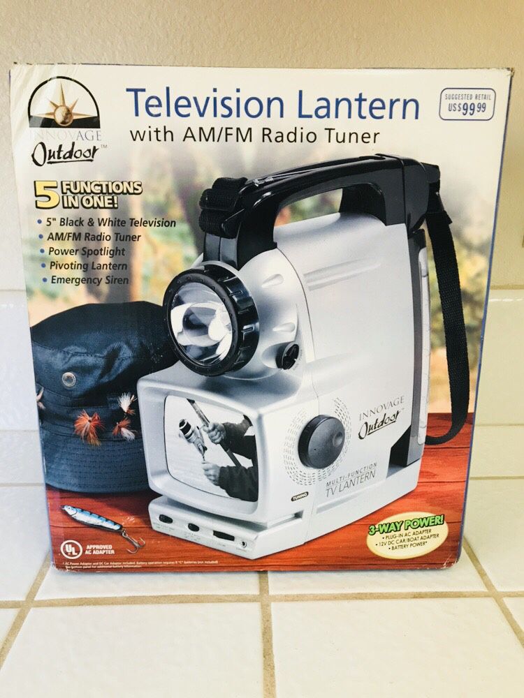Television, Radio, Lantern 