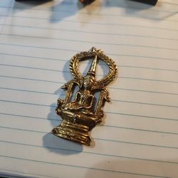 2 Good Luck Desk Charmes Brass Or Mix 
