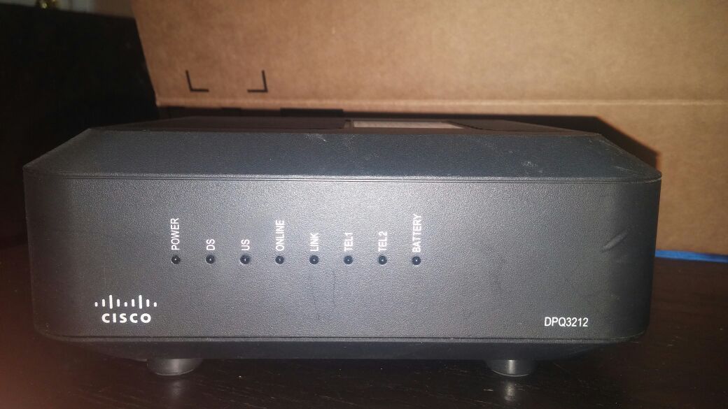 Cisco modem dpq3212