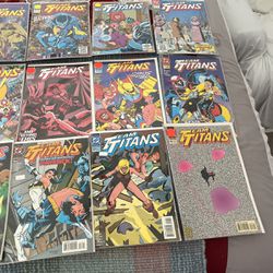 Team Titans Comic Lot #6 To #22