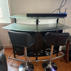 Bar And Stools 