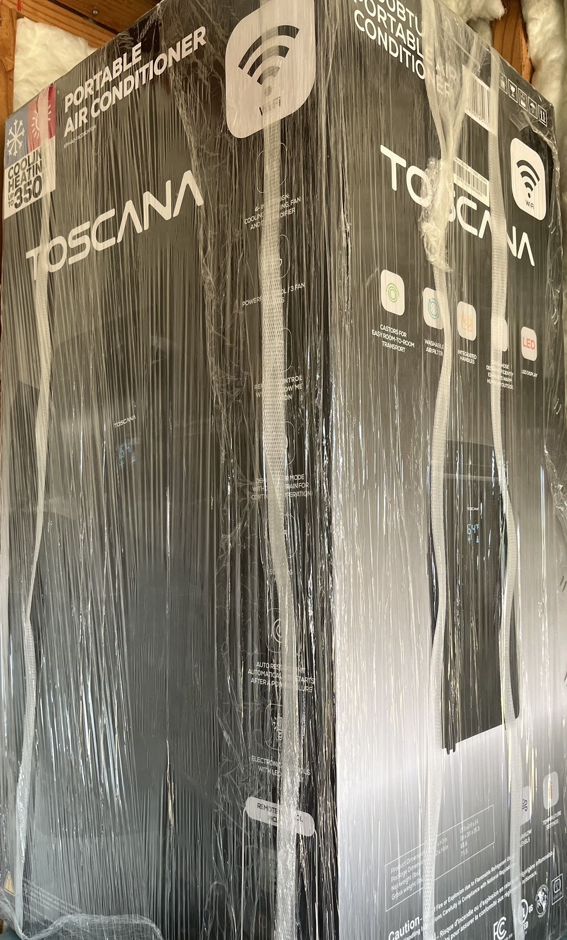 Toscana Smart portable New used AC& Heating Unit