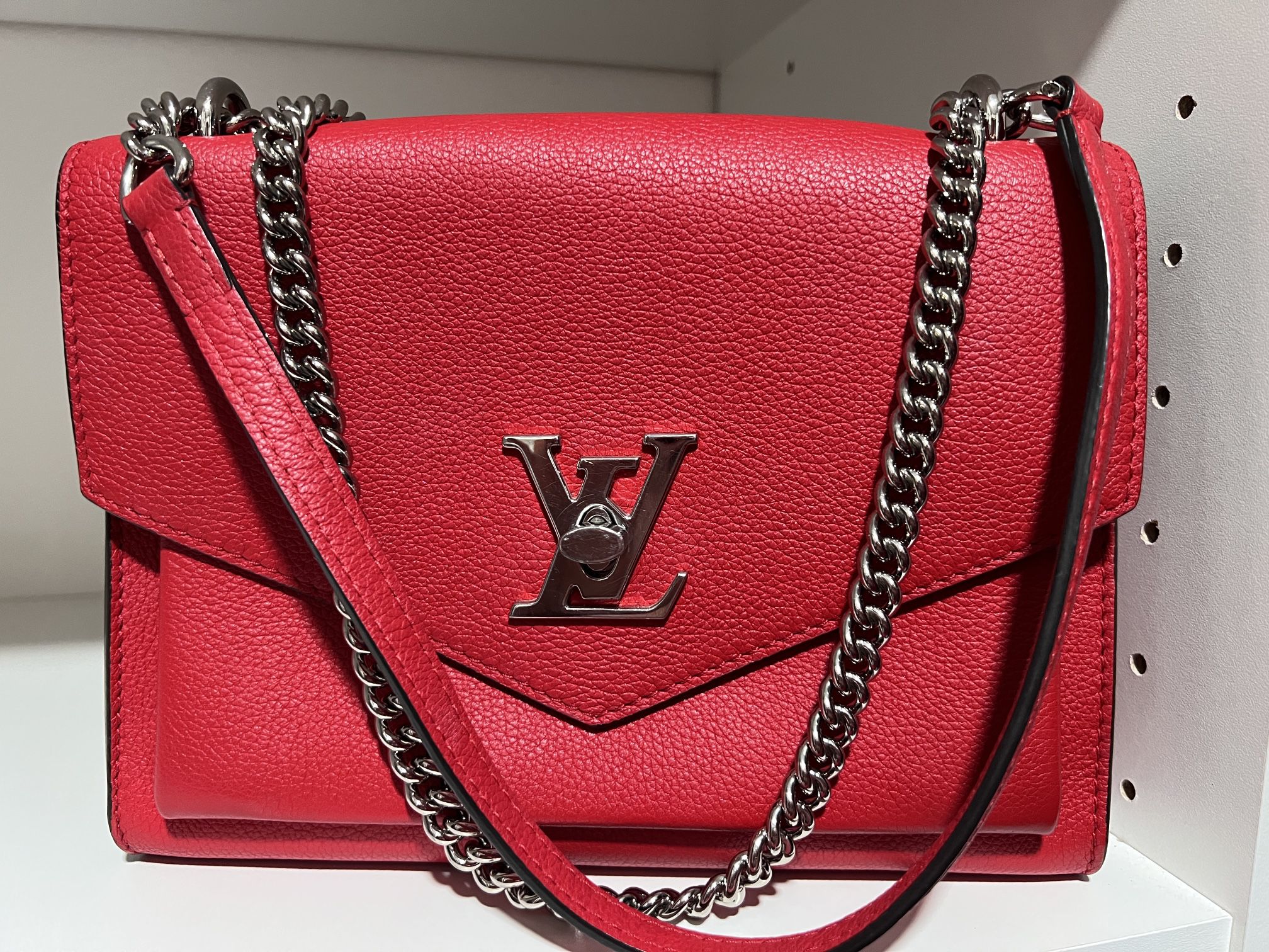 Preloved Louis Vuitton LV My Lockme Chain Bag BB