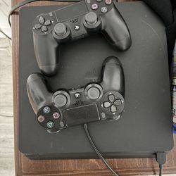 PS4 with games n wires