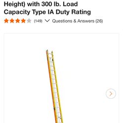 36’ Werner Extension Ladder 