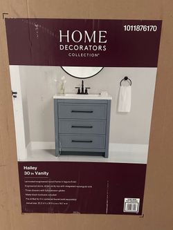 Vanity with sink