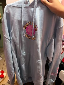 Flamingo merch flim flam don’t burn your home youtube merch sweater