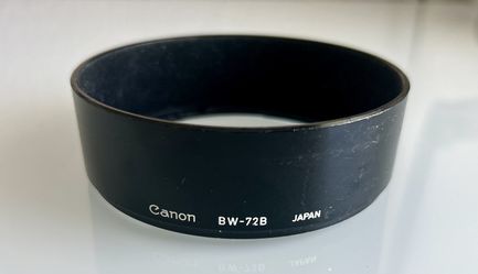 📷 Genuine Canon BW-72B Lens Hood  for New FD 35-105mm f3.5 Lens Made In Japan