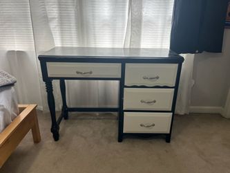 Desk and chair