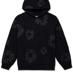 Denim Tears Hoodie Black Monochrome 