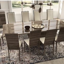 11 Piece Italian Dining Set
