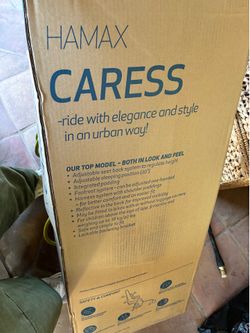 Caress child bike seat brand new never opened