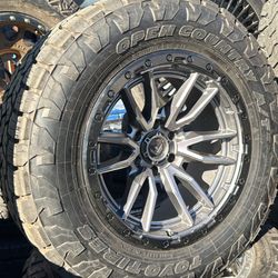 WHEELS  FUEL RABEL 20” CHEVY TAHOE YUKON DENALI 