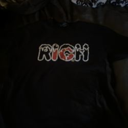 Black Ice Cream Rich Shirt