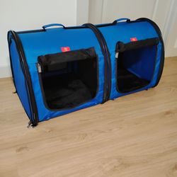 Portable Double Pet Condo for the car