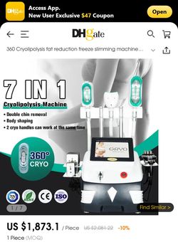 Beauty Cryo/fat freeze Machine