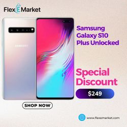 Samsung Galaxy S10 Plus 128GB Unlocked | FlexEmarket Hot Deal