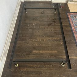 Twin Metal Bed 