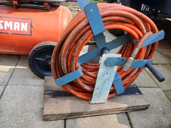 Air compressor and extra hose