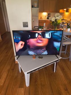 On 43 inch smart TV Brand New