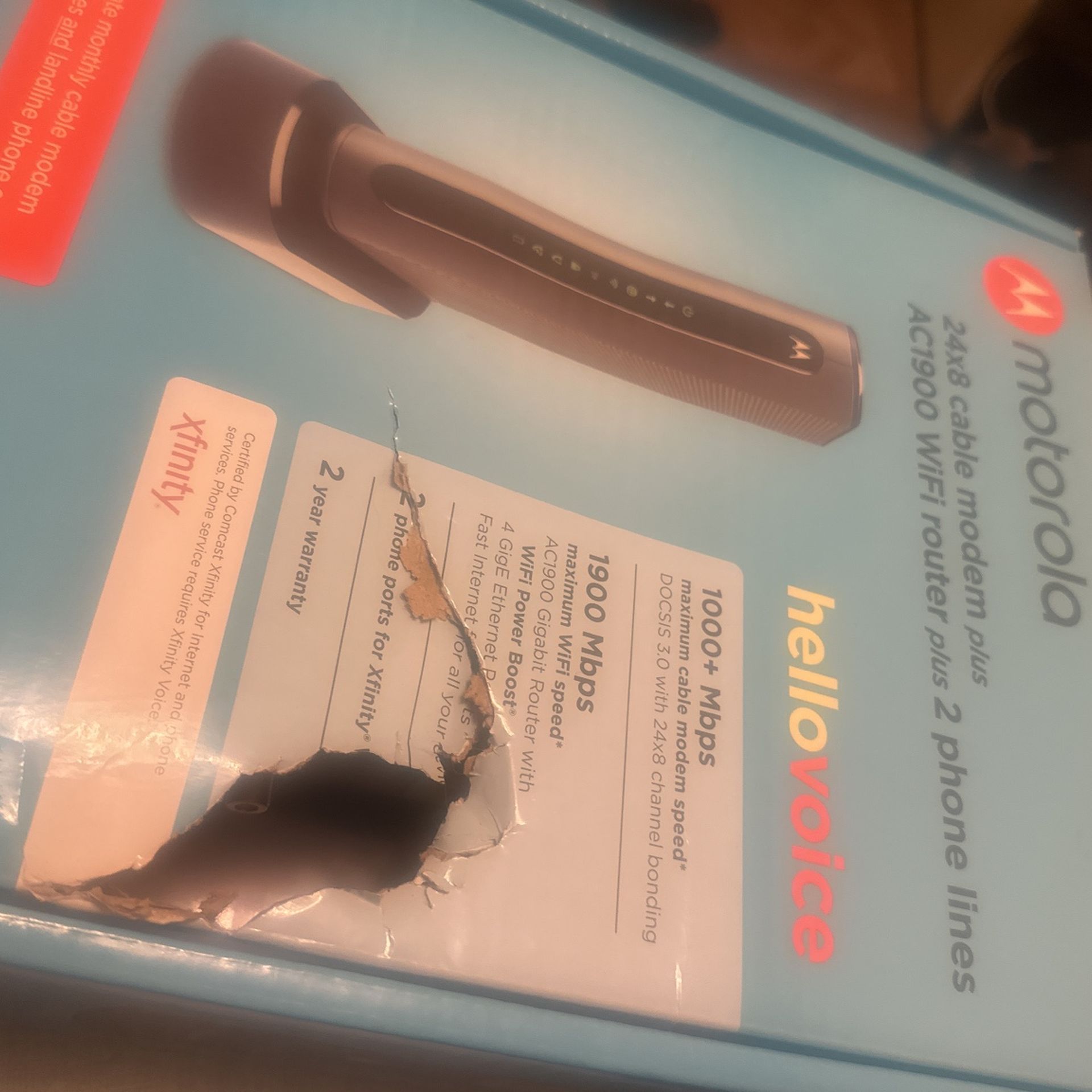 Cable Modem WiFi Phone Xbox Laptop