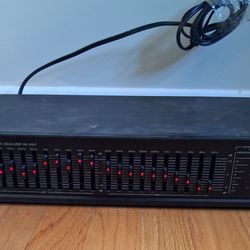 Vintage Mitsubishi DA-G157 10-Band Stereo Graphic Equalizer