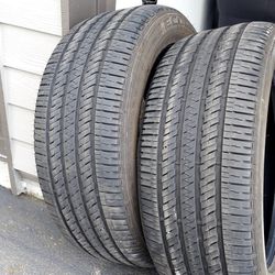 SET OF 2 BRIGESTONE ECOPIA TIRES  ( 265/50R20 ) 90% TREAD, NO FLAT RElPAIR 💥PRICE HAS BEEN REDUCED & FIRM FOR $200 