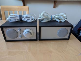 Tivoli Audio Model Two w/ 2nd Speaker (Henry Kloss) - Black Ash/Silver