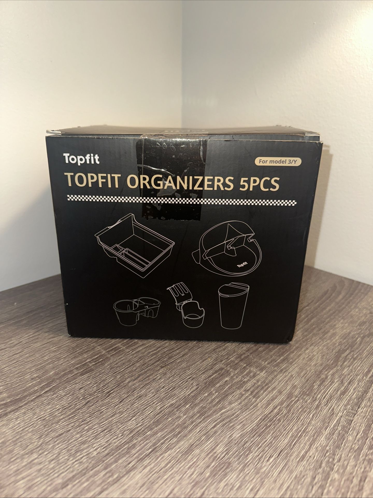 Top Fit Organizer 5 Pcs Model 3 Tesla