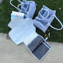 Diaper Caddy & Changing Pad 