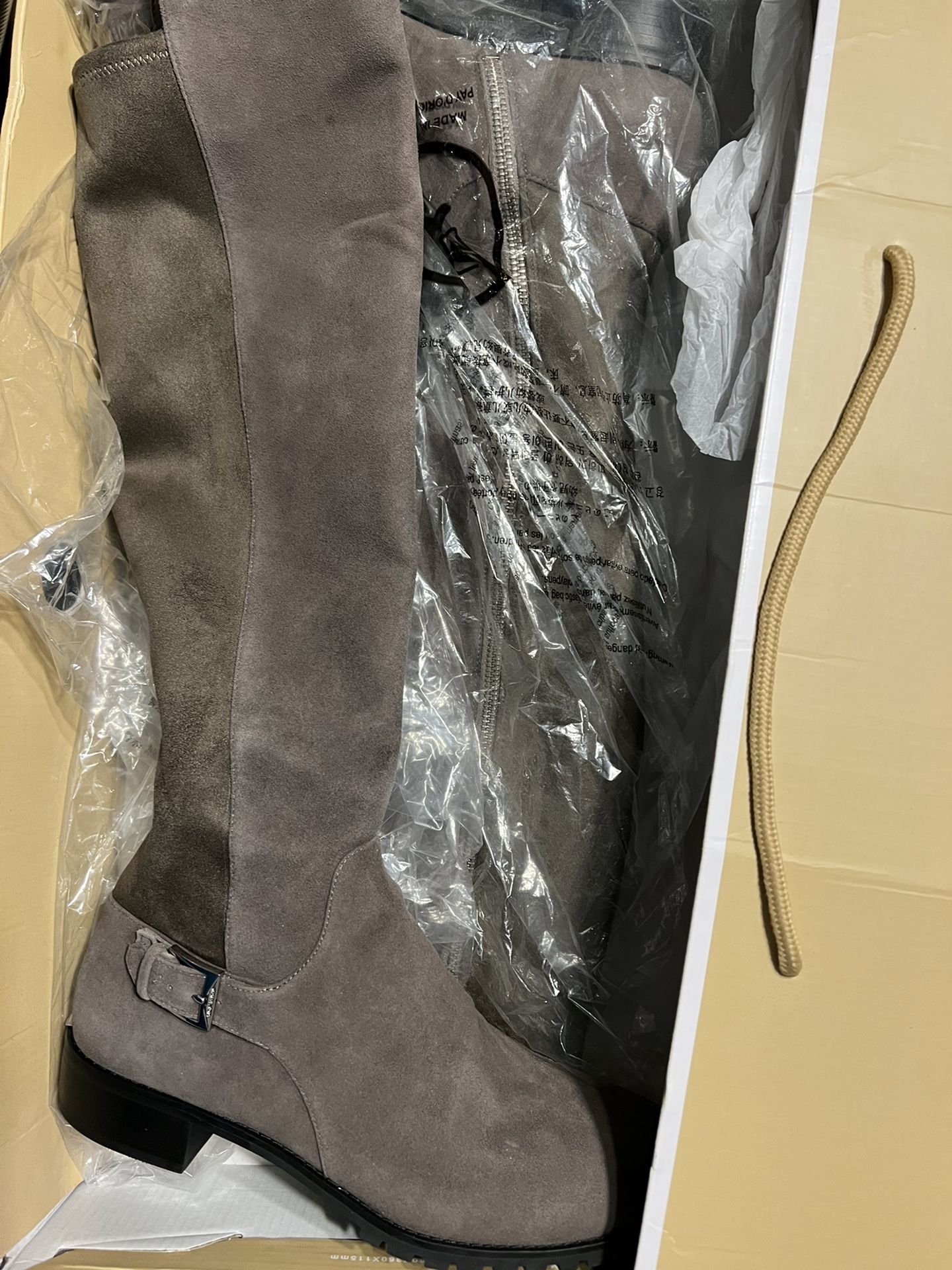 Michael Kors Suede Branson Boots New In Box