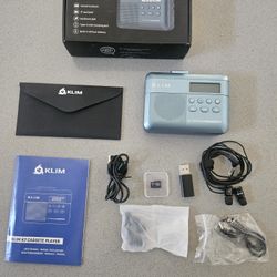 KLIM K7 Cassette Tape Player/Converter 