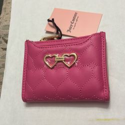 Brand New Juicy Pink Couture Heart Wallet
