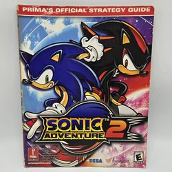 SONIC ADVENTURE 2: PRIMA'S OFFICIAL STRATEGY GUIDE By Prima Development