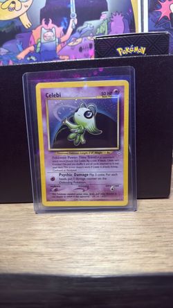 Celebi Holo Pokémon Card 3/64