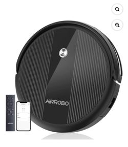 AIRROBO P10 Robot Vacuum Cleaner, 2600Pa Suction, Wifi Connected, App/Voice Control, Self Charging Robotic Vacuum