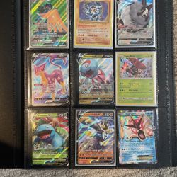 Rare Pokémon Cards (with Binder)