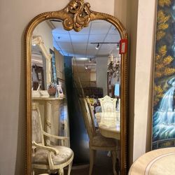 Gold Framed Mirror 