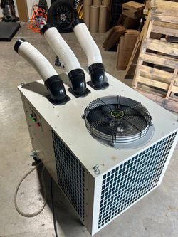 🔥 NEW Open Box 28,900 BTU Industrial Portable Air Conditioner • 220V • Commercial Spot Cooler