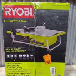 Ryobi portable wet saw