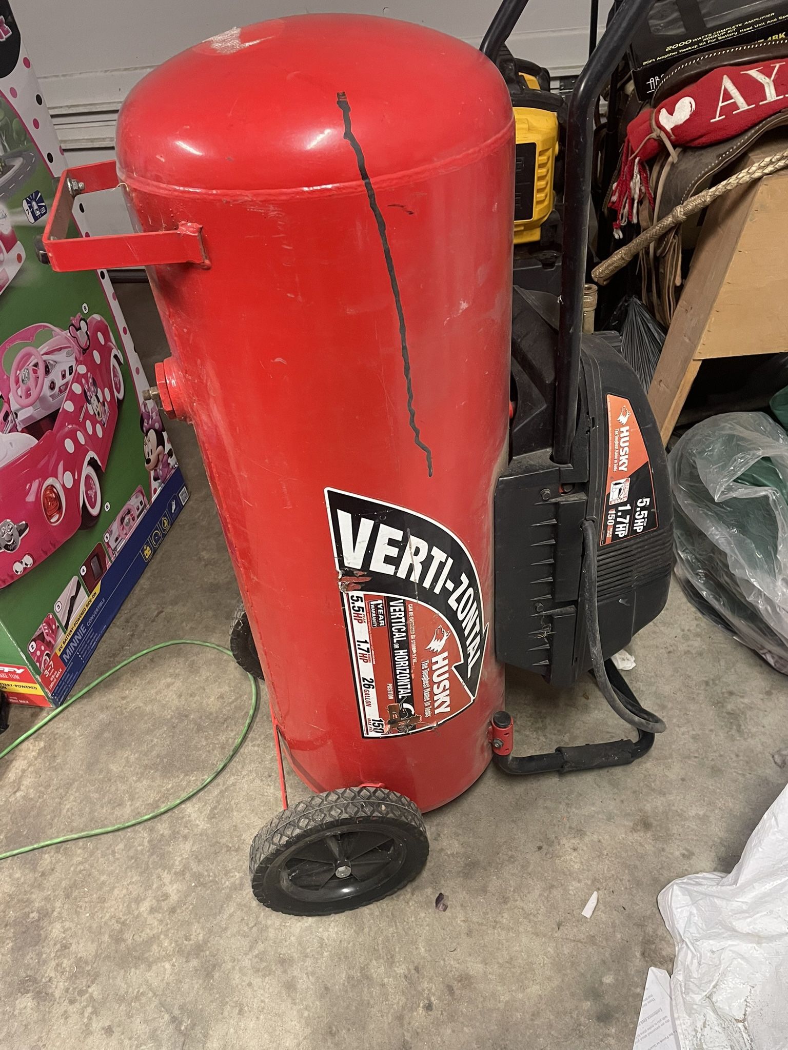Husky Air Compressor 26 Gal