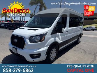 2024 Ford Transit 10 psngr, T-350 148" Med Roof XLT, Lthr