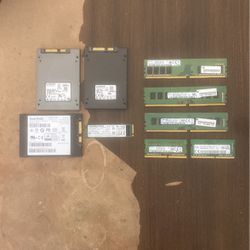 RAM, SSD, NVMe For Sale Desktop And Laptop 